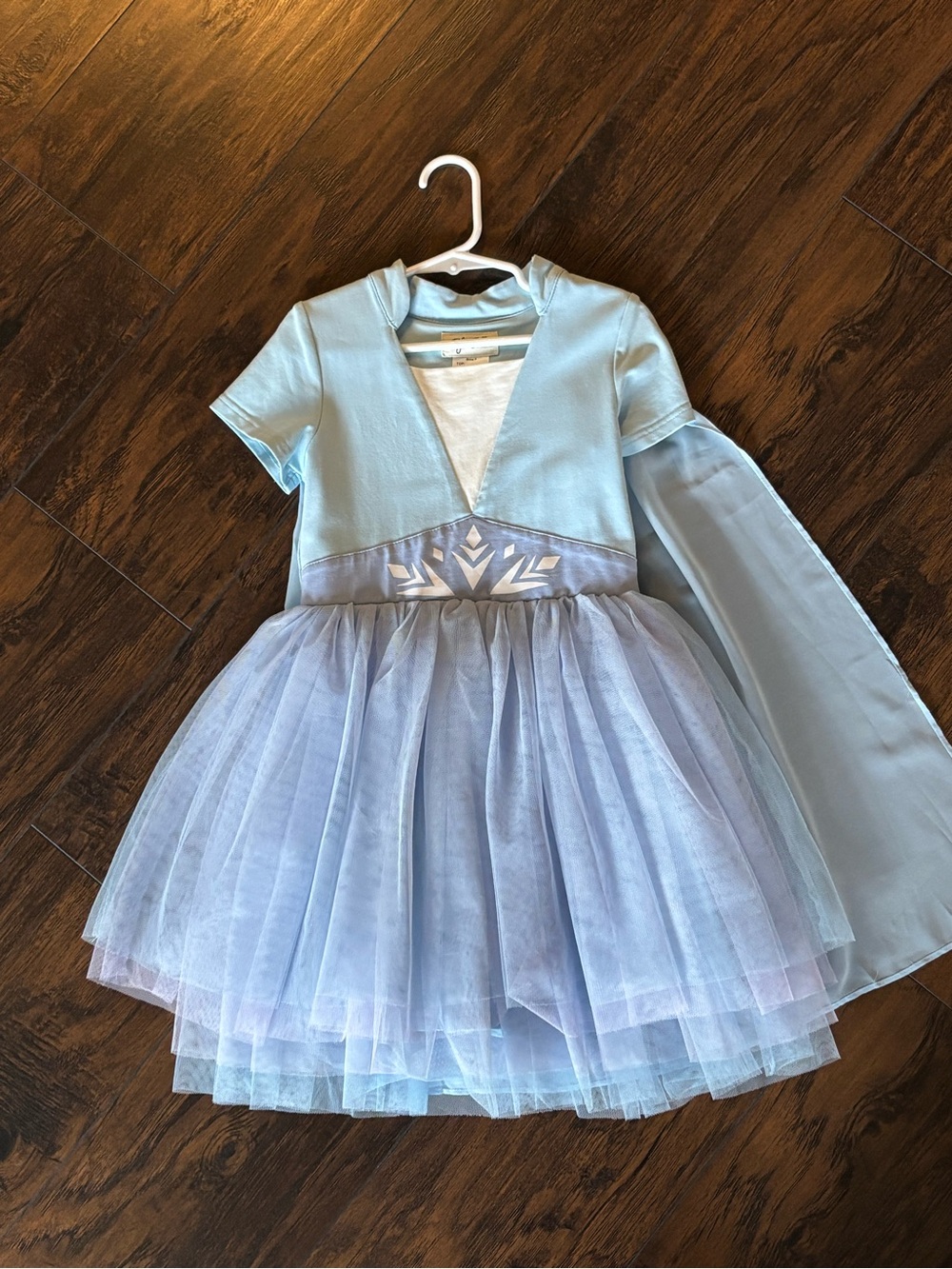 Taylor Joelle Elsa Dress with Cape – Girls Size 7